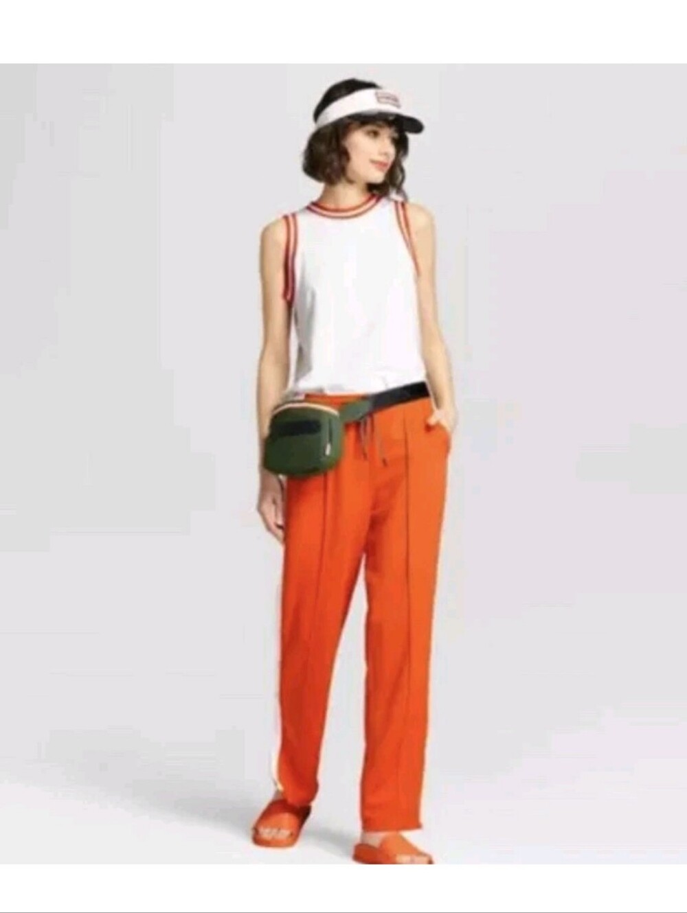 Hunter for Target Orange Drawstring Track Pants